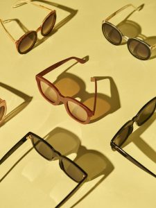 Emmanuelle Khanh lunettes monture solaires